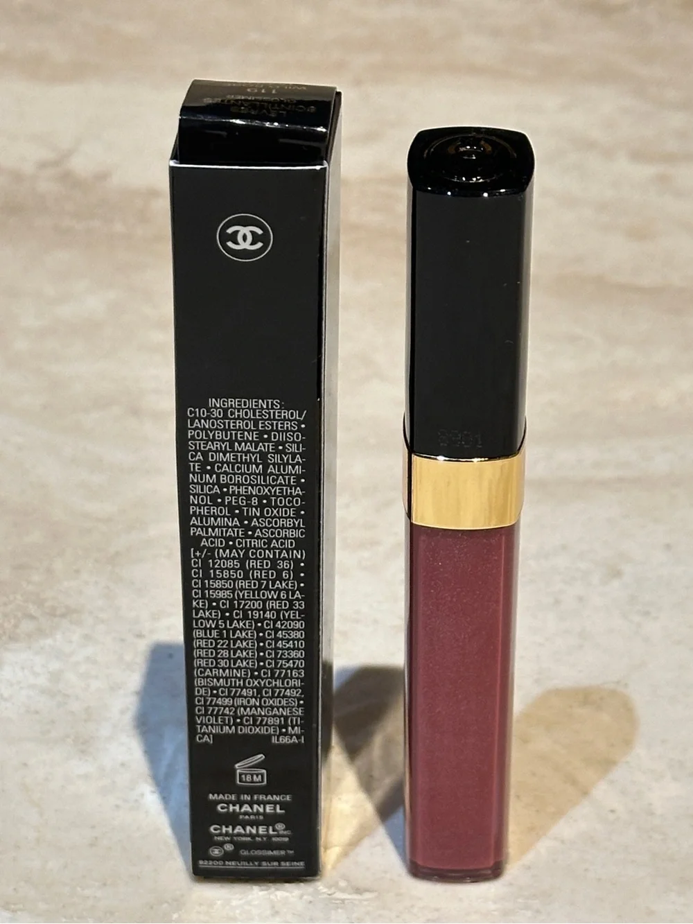 CHANEL LÈVRES SCINTILLANTES BRILLANT EXTRÊME GLOSSIMER - 119 WILD ROSE
